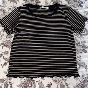 Brand Heart & Hips size S color black with brown and white stripes